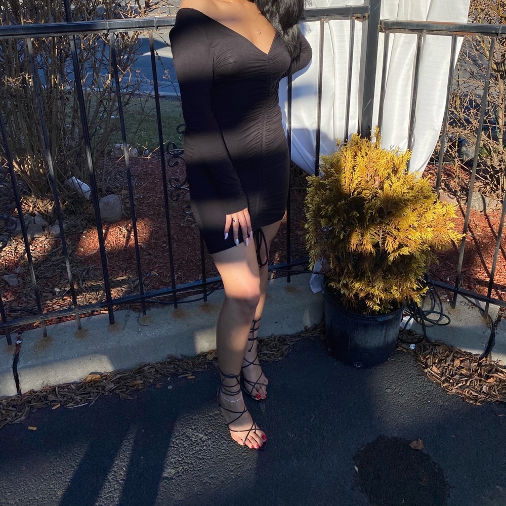 Black fashion nova dress
